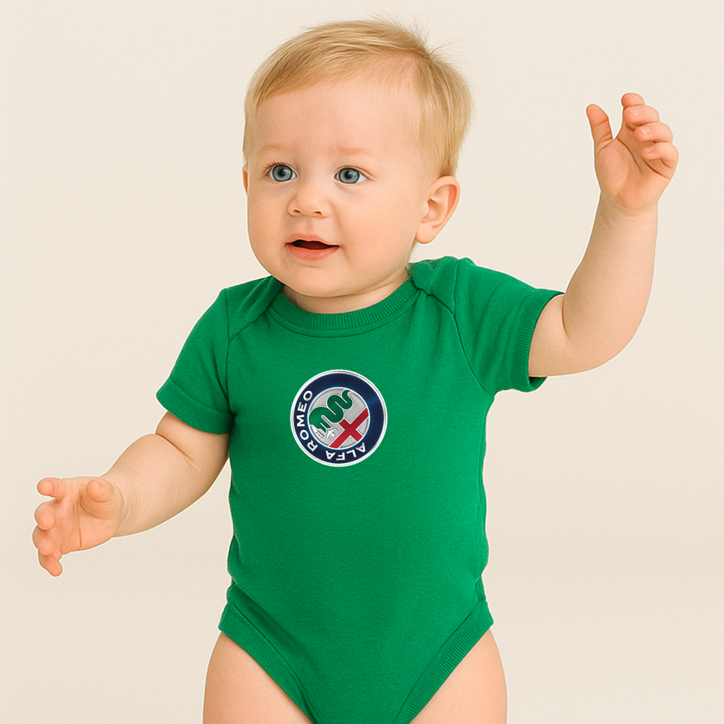 Alfa Romeo Car Baby Romper Onesie